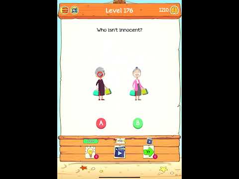 Brain Who? Tricky Riddle Tests - Level 176