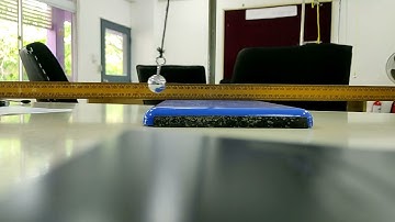 Amplitude of simple pendulum - measurement.