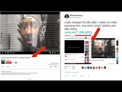 LeafyIsHere Changed His Video Title Again & Minnesotaboyy Exposed Him!