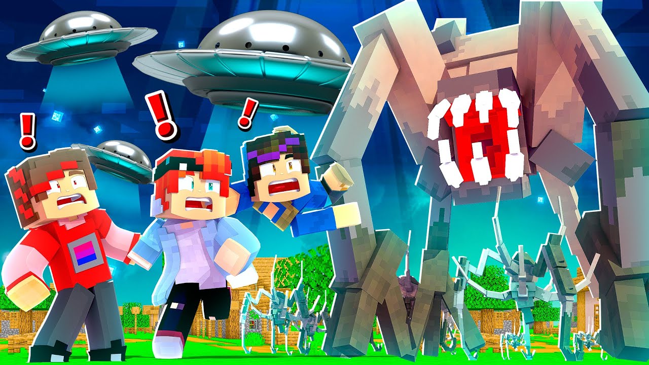 Minecraft, But PARASITES Destroyed OUR Minecraft WORLD