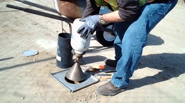 Sand Cone Demonstration OETT January 2021