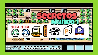 Super Mario Bros 3 Secretos Trucos Del Mundo 1 World 1 Secrets Andy Lo Plays