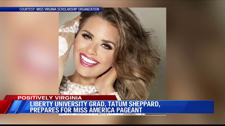 Miss Virginia 2021 Tatum Sheppard ready to compete...
