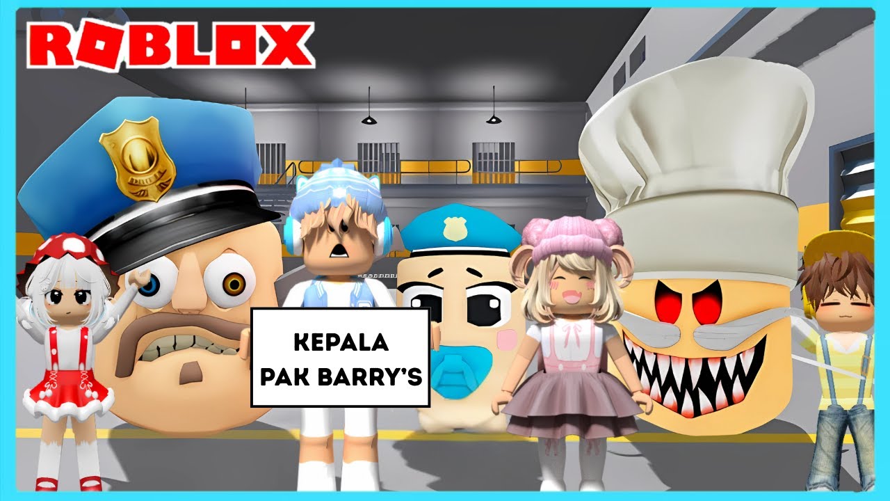 Gawat.!! Pak Barry's Tinggal Punya Kepala Aja Di Roblox Brookhaven ft @Shasyaalala