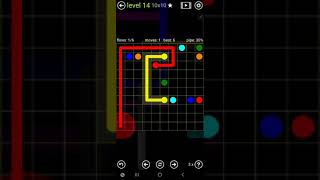 How To Solve Flow Free Extreme Pack Level 14 10x10 Harder Board Walk Through Solution Walkthrough