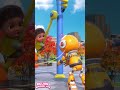Every Attack Is Blocked! #HeroesVsRobots #ImpossibleFight #KidsShorts