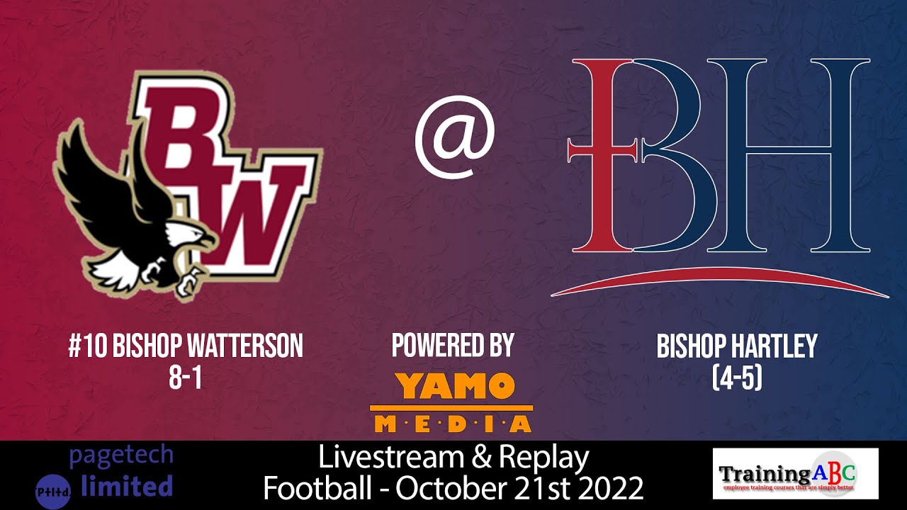 Football Watterson Hartley High School YouTube
