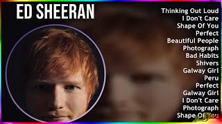 Ed Sheeran 2024 MIX Grandes Exitos - Thinking Out Loud, I Don't Care, Shape Of You, Perfect