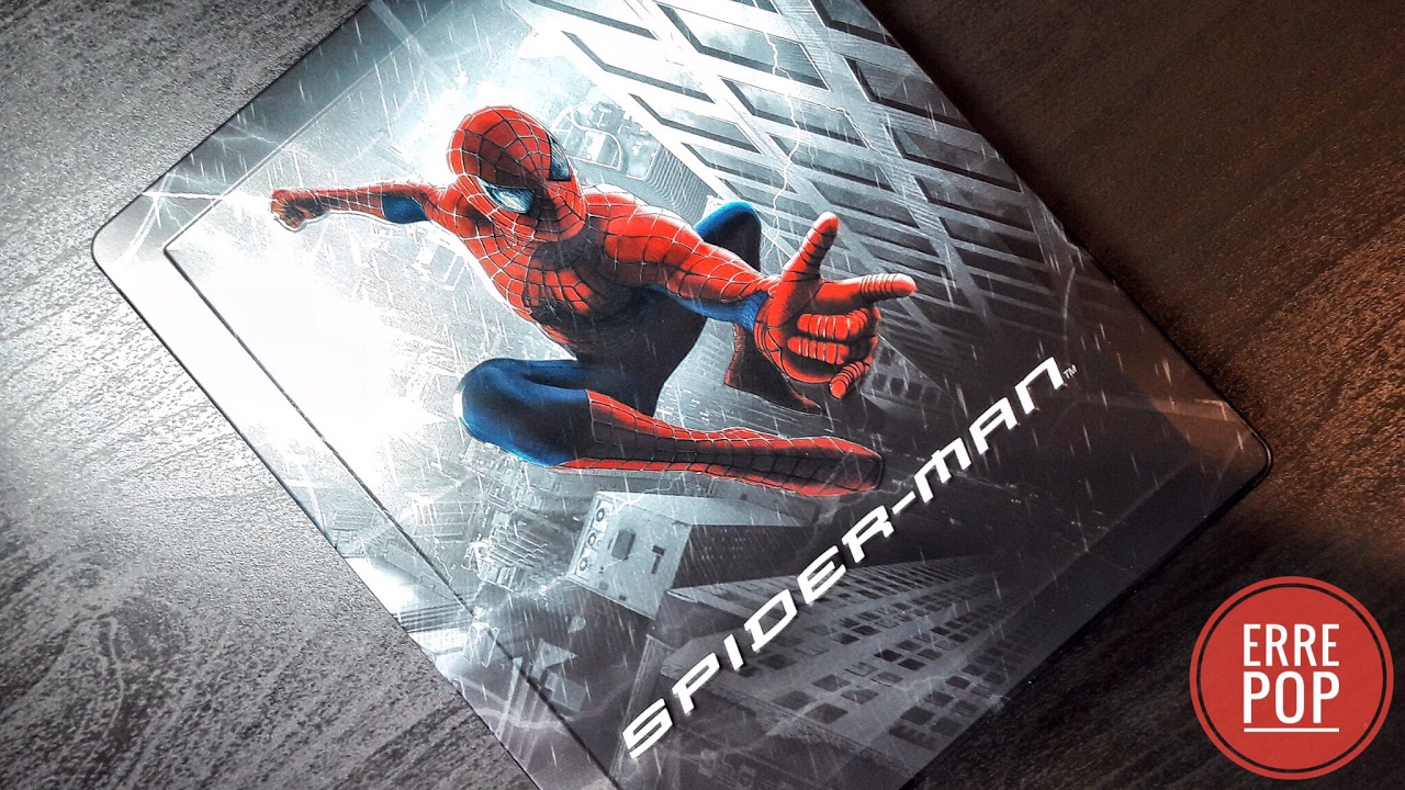 Download SPIDERMAN (2002) Steelbook BLU-RAY REVIEW/Unboxing