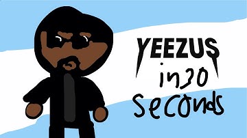 Basically Kanye West’s Yeezus in 30 seconds