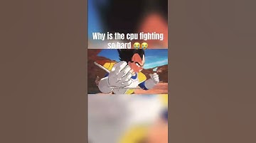 Yea the cpu most definitely got it #shorts #sparkingzero #dragonball