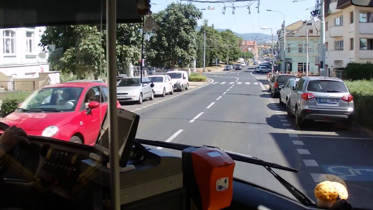 MHD Teplice: Jízda linkou 105 ze Škody 28Tr (2/2)