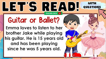 READING COMPREHENSION FOR GRADE 4, 5 AND 6 - PRACTICE READING - READING SHORT STORIES WITH QUESTIONS