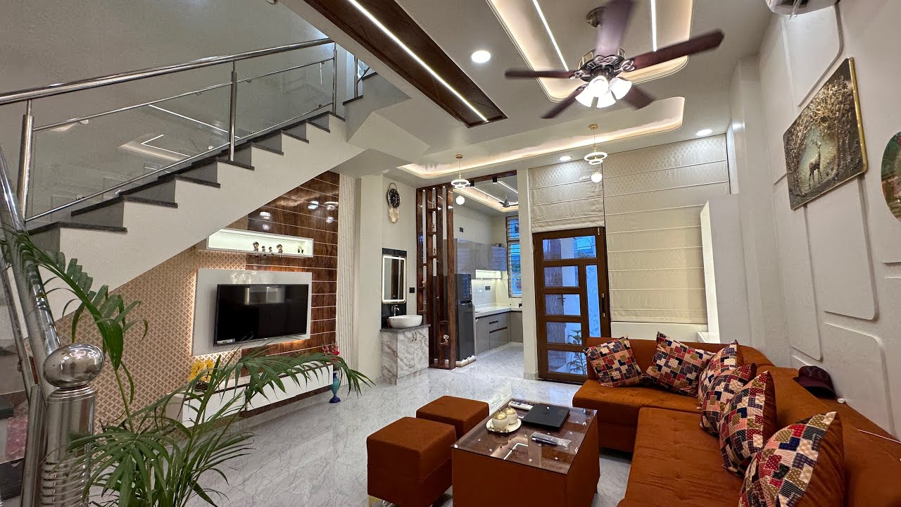 Inside Tour Of Ultra Luxurious 3 BHK Fully Furnished House With Garden ...