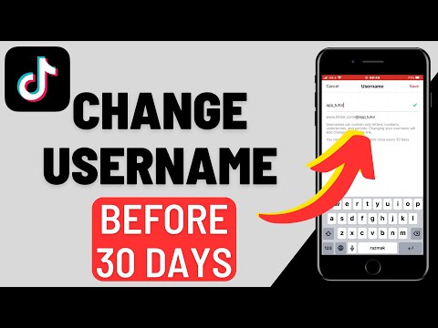 How to Change TikTok Username Before 30 Days