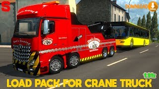 LOAD PACK FOR CRANE TRUCK [1.31x] - SiMoN3 ETS2 ( download)