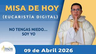 La Santa Misa de Hoy | Jueves 09 Abril 2026 l Padre Carlos Yepes | Eucaristía Digital | #MisaDeHoy