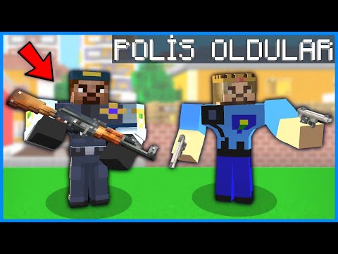ARDA VE RÜZGAR POLİS OLDU! 😱 - Minecraft
