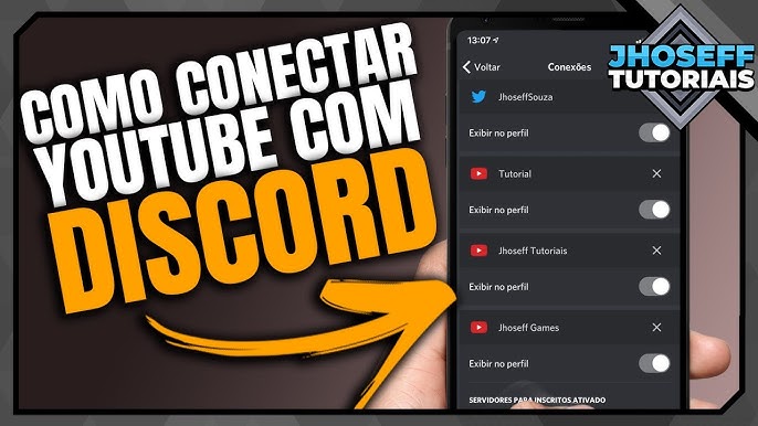 Conexões e Cargos Vinculados: Membros da Comunidade – Discord