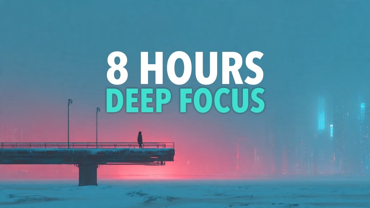 8H Deep Focus | Dark Ambient Focus Music