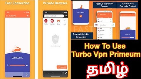 How To Use Turbo Vpn Tamil | Turbo Vpn Primeum Mod APK | Best Vpn Apk Tamil | #TurboVpn Tips Tricks