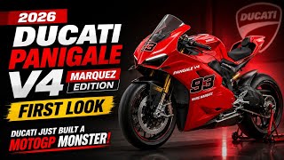2026 Ducati Panigale V4 Marquez Edition FIRST LOOK — Ducati Just Built a MotoGP Monster!