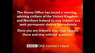 BBC One NI EAS Scenario - Broken Friday (1998)