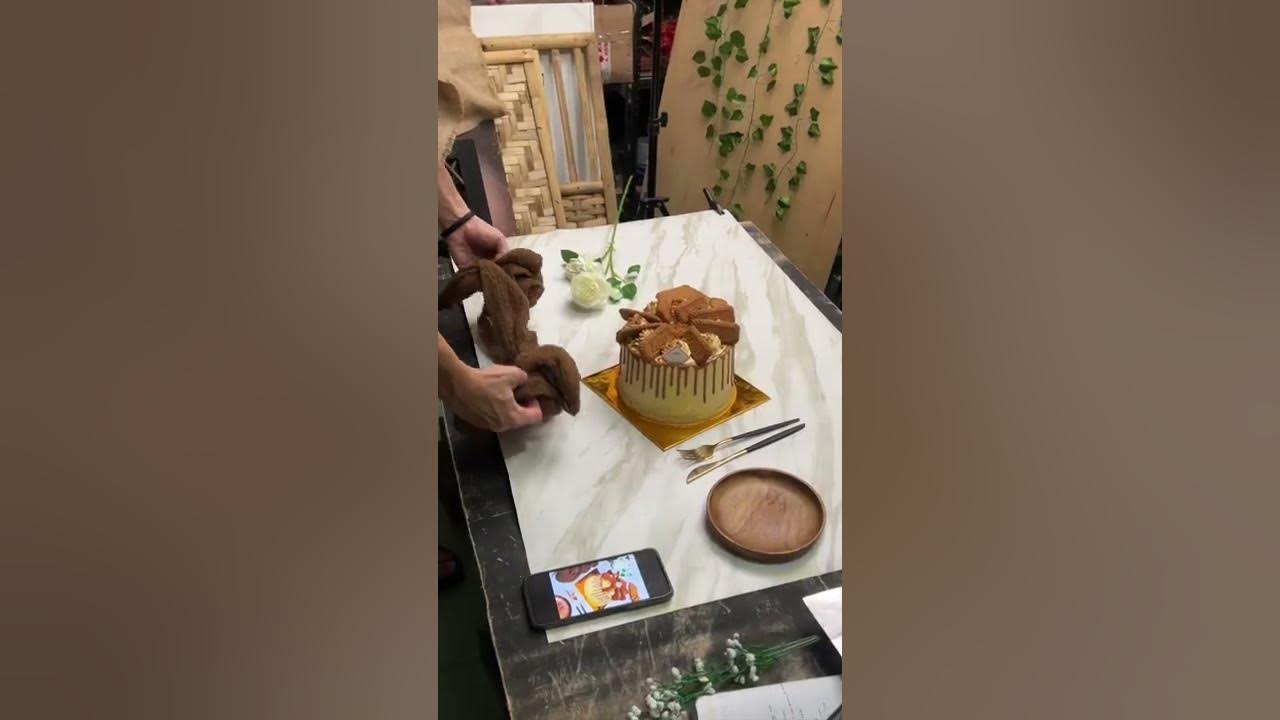 Kamu harus tau cara foto kue tart yg simpel itu begini