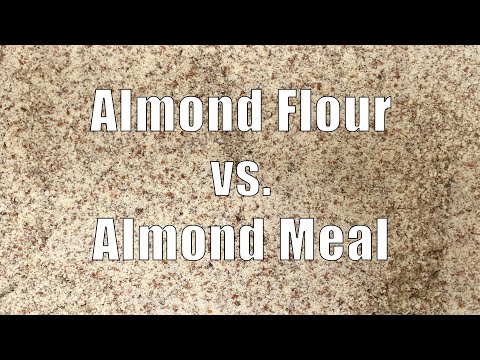 Video: Perbedaan Antara Almond Meal Dan Almond Flour
