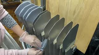 走れマスクのセット工程です。