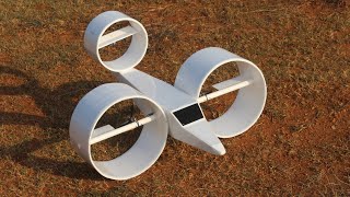 How To Make a Round Wing Airplane - Aeroplane - RC Homemade Plane