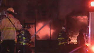CFD firefighters battle 2-alarm blaze in Back of the Yards neighborhood