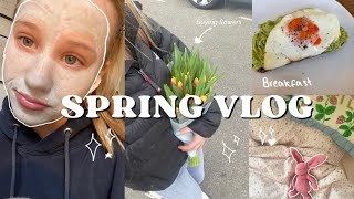 Spring Vlog revision day in my life !!🌷🌸🩷