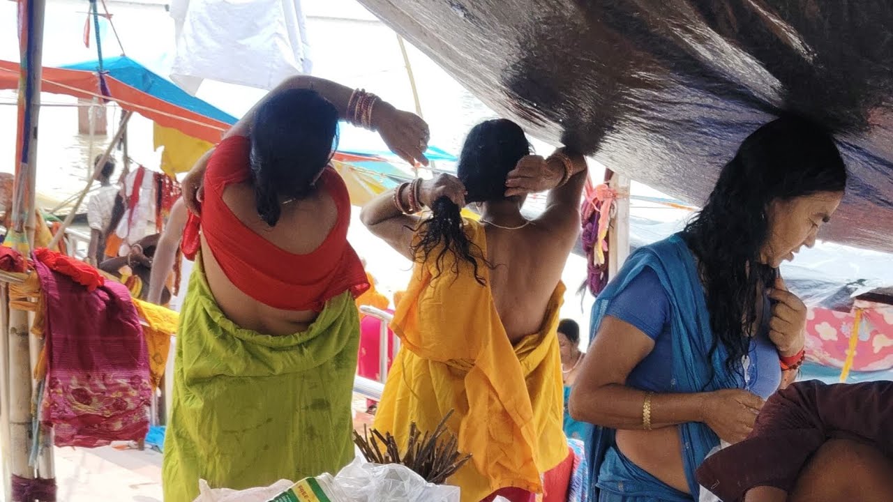 सिमरिया घाट में जितिया के दिन श्रद्धालुओं का बहुत ज्यादा भीड़ #सिमरिया #dham #gangaaarti #ganga 🙏🙏