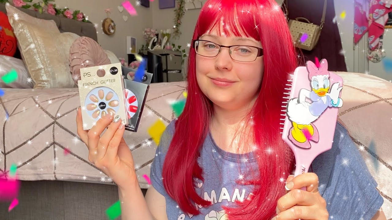 👚 ASMR ~ Mega HUGE Shopping Haul ~ PRIMARK, DISNEY STORE & MORE ~ Relaxation & Sleep ~ Tapping 👚
