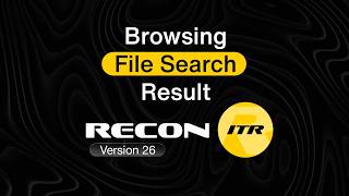 Browsing File Search Results | RECON ITR Deep Dive