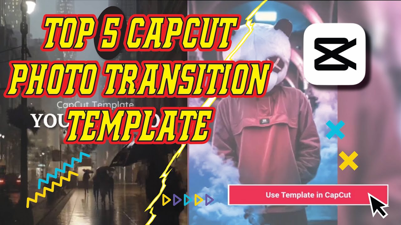 TOP 5 CAPCUT PHOTO TRANSITION TEMPLATE - YouTube