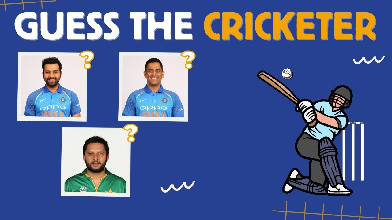 The ULTIMATE GUESS THE CRICKETER QUIZ YouTube