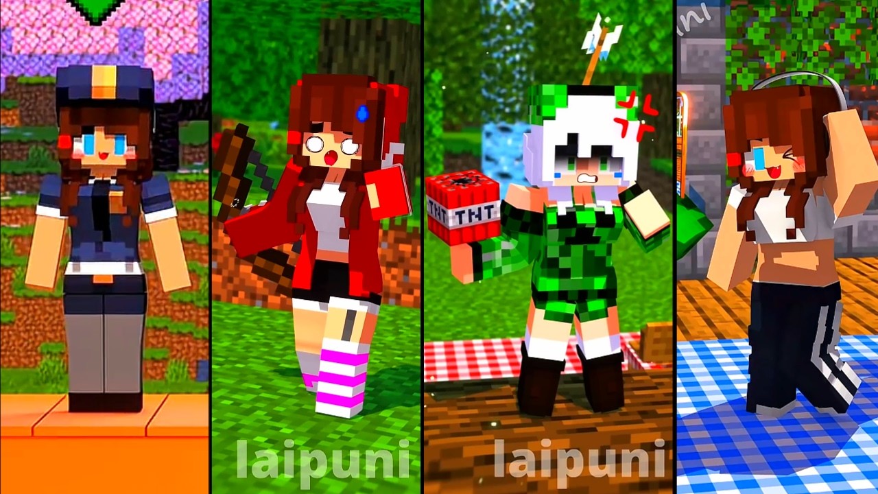 The Dark Mirror Twins | WHY ? ! JJ Sister vs Creeper Girl! | The Dark Twins Minecraft