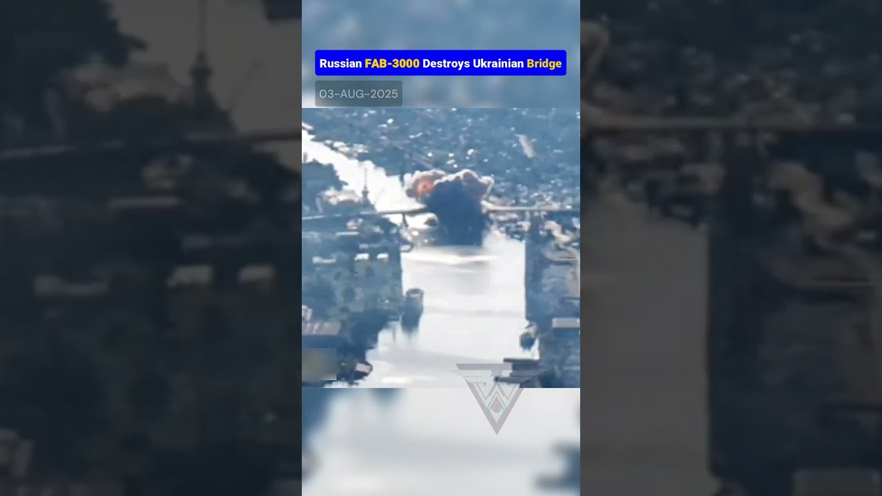 3 Ton Bomb Precision Strike In Kherson