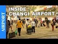 Inside Singapore Changi Airport - WORLD'S BEST AIRPORT - Our Favorite Airport - Singapore Airport 4K