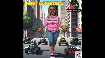 🎓 NoireSTEMinist® Tutorials: Robot Actuators #Robotics #NoireSTEMinist #Engineering #STEM