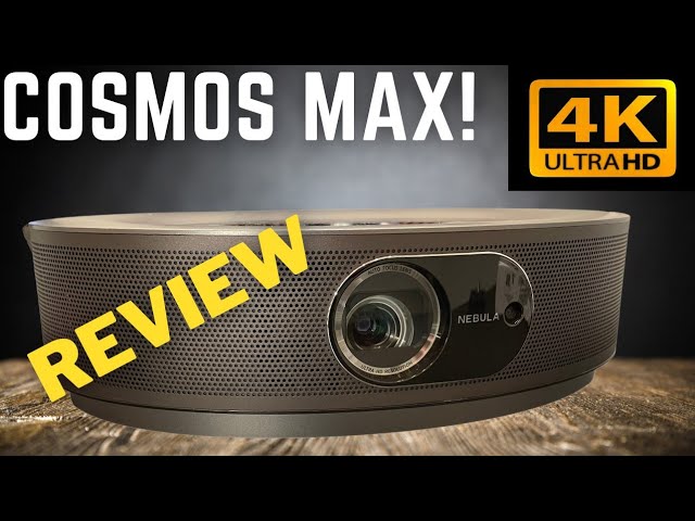 Nebula Cosmos Max 4K Projector Review! SALE $1299! - YouTube