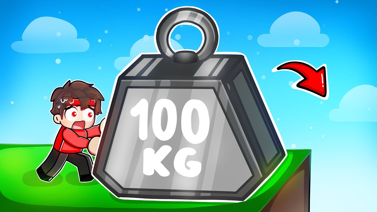 Pushing Simulator 😎 Pushing 999,614,709 Weights in Roblox Push Simulator! - YouTube
