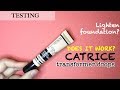 TESTING CATRICE LIGHTENING FOUNDATION DROPS?