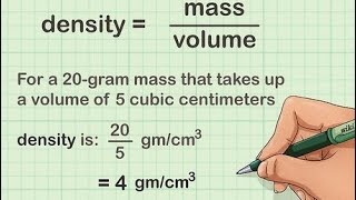 How to Solve Density Problems | STEM Vlog 🔬