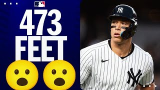 Aaron Judge CRUSHES ONE! ALL RISE for a 473foot dinger!