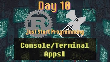 Creating Console/Terminal Apps using Rust Programming + Ratatui - day10