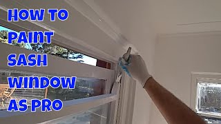 Paint Sash Window With Confidence exp
