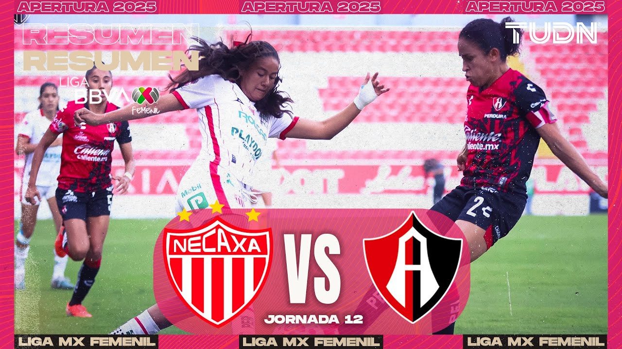 HIGHLIGHTS - Necaxa vs Atlas | Liga MX Femenil - Jornada 12 Apertura ...